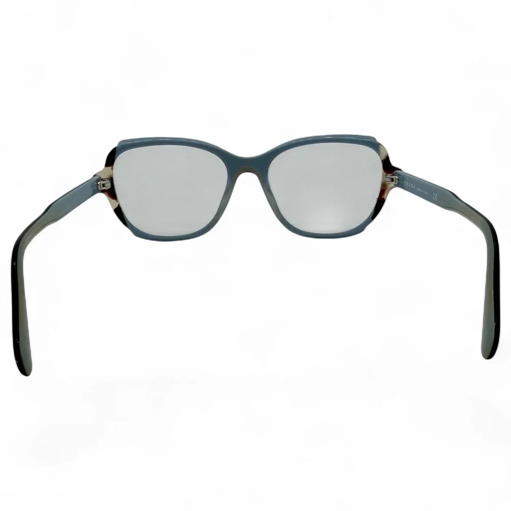 Prada VPR 03V KHR-1O1 Eyeglass Frames Blue Tortoise 54-17 Italy